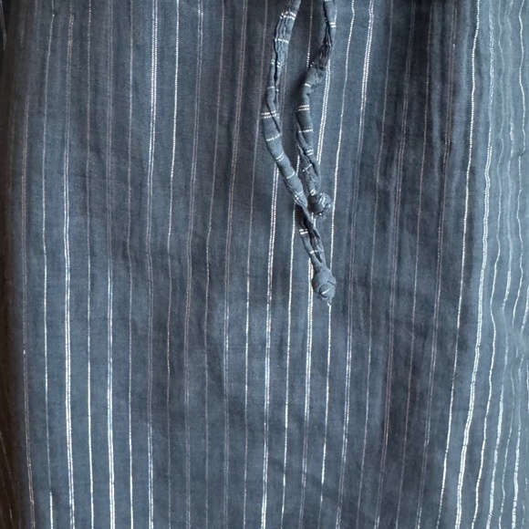 Crossley Metallic Stripe Cotton Mini Skirt – Size S - Picture 2 of 7